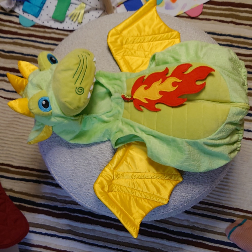 Baby Dragon costume FAO Schwartz 3-6 months